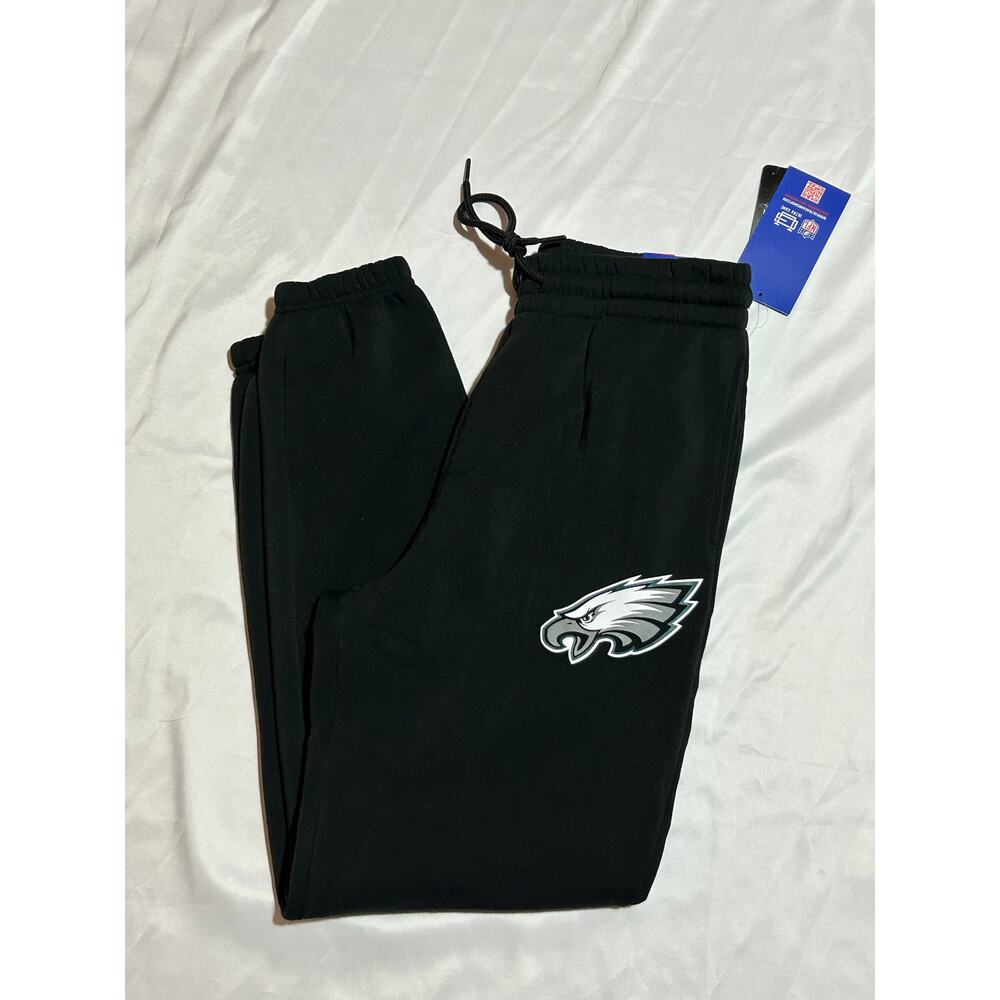 NFL Ultra Game Eagles Sweatpants Black / $75 Retail! / Size S / Brand New!!